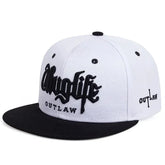 Casquette Thug Life Snapback - Blanc / Unique