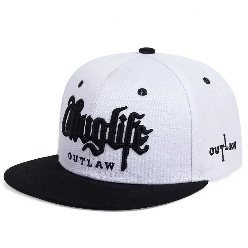 Casquette Thug Life Snapback - Blanc / Unique
