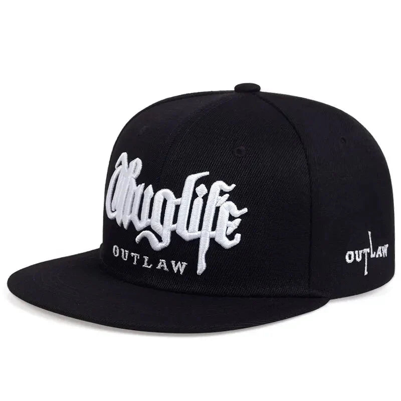 Casquette Thug Life Snapback - Noir / Unique