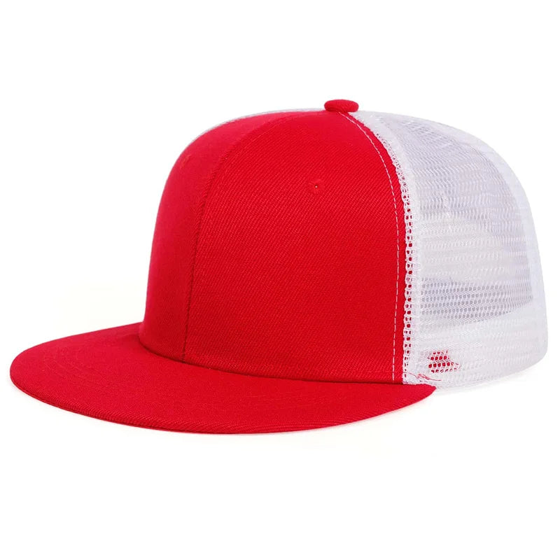 Casquette Snapback Trucker - Rouge / Unique