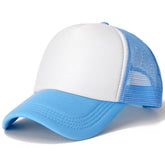 Casquette Trucker Été - Bleu-Clair / Unique