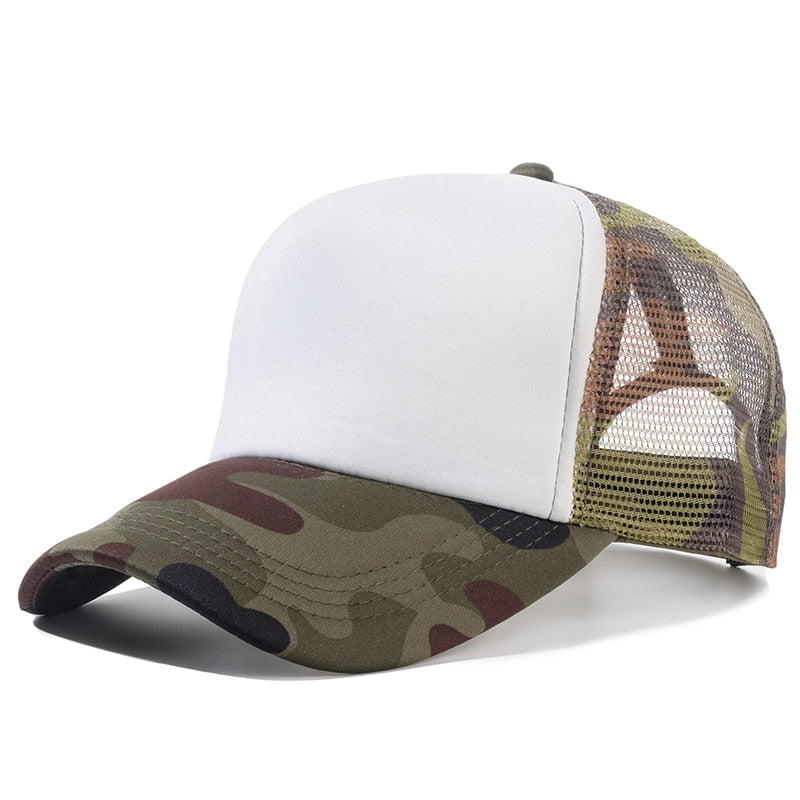 Casquette Trucker Été - Camo / Unique