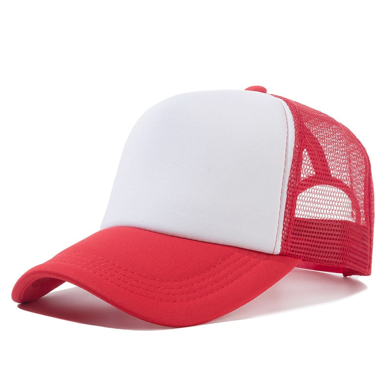 Casquette Trucker Été - Rouge / Unique