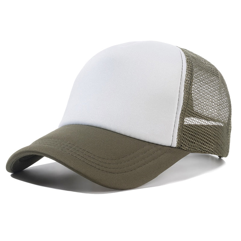 Casquette Trucker Été - Vert-Foncé / Unique