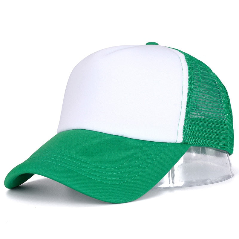 Casquette Trucker Été - Vert / Unique