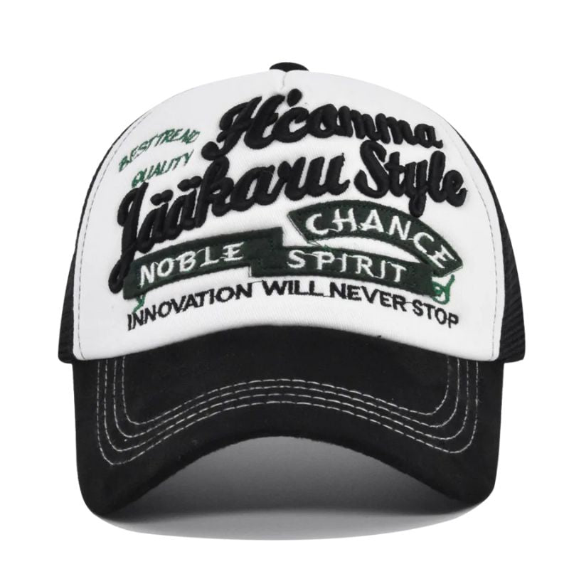 Casquette Trucker Noir Homme - Noir / Unique