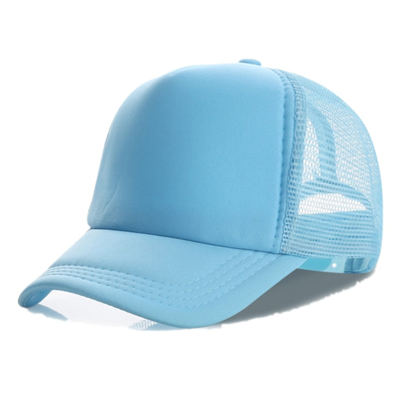 Casquette Trucker Pour l’Été - Bleu-clair / Unique