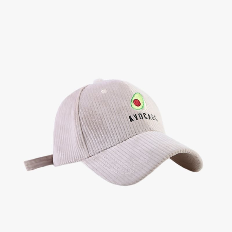 Casquette Velours Avocat