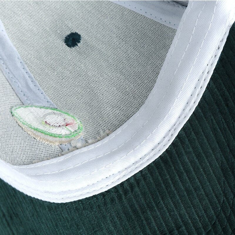 Casquette Velours Avocat