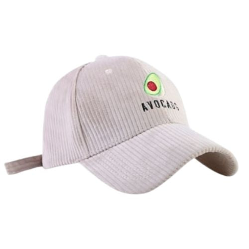Casquette Velours Avocat