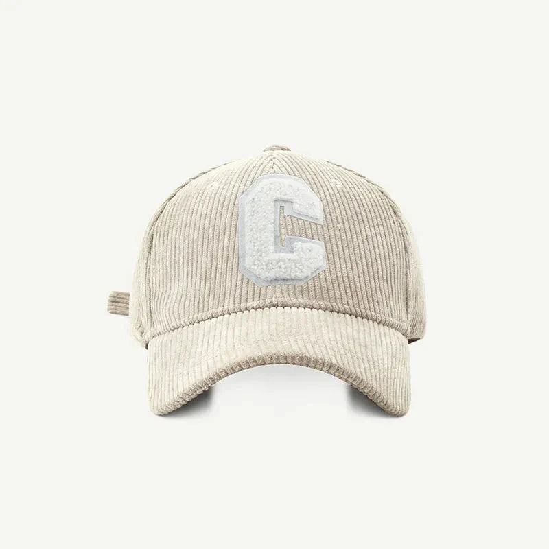 Casquette velours C - Beige / Unique