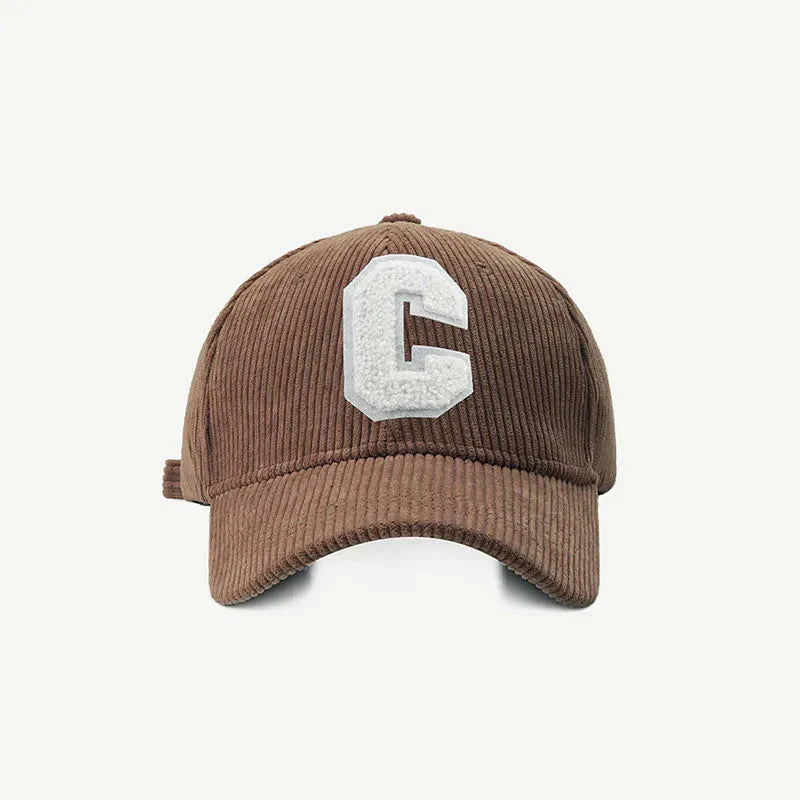 Casquette velours C - Marron / Unique
