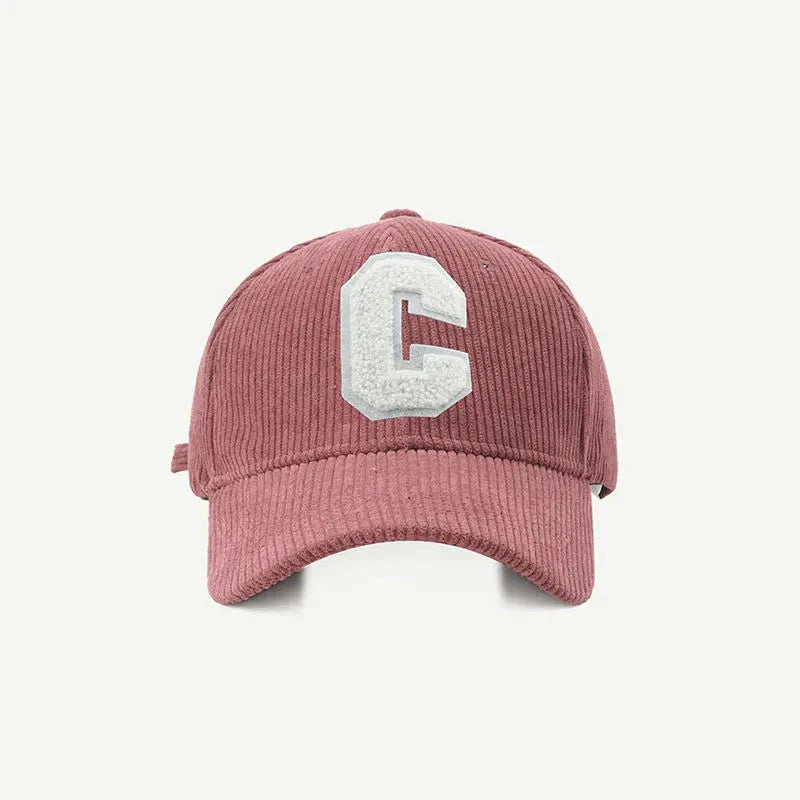 Casquette velours C - Rose / Unique