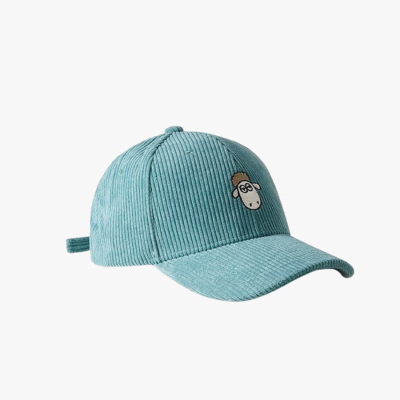 Casquette velours mouton