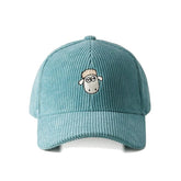 Casquette velours mouton - Bleu / Unique