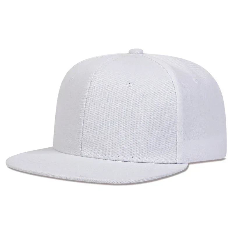 Casquette Visière Plate - Blanc / Unique