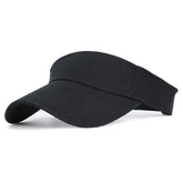 Visière simple - Noir / Unique
