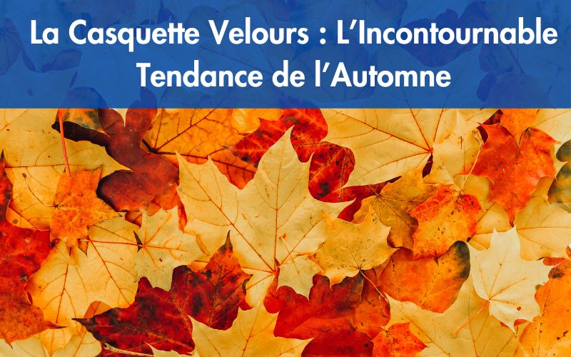 Casquette Velours Automne
