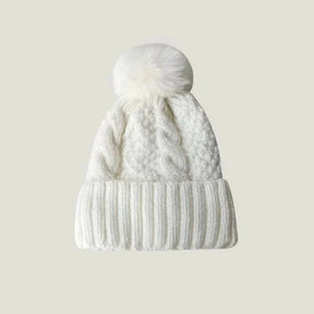 bonnet à pompon tricot - Kaskette®/ Taille Unique