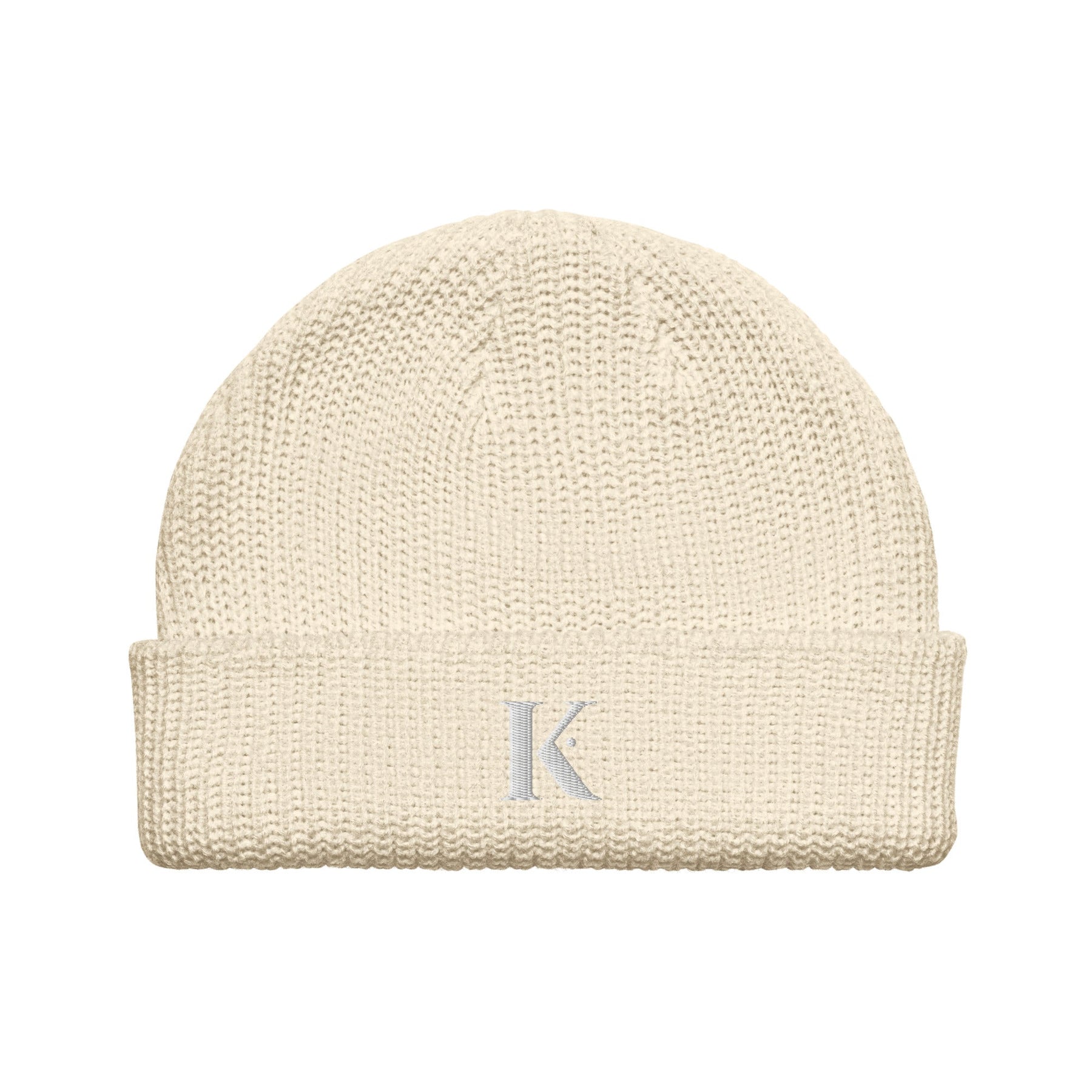 Bonnet Acrylique Femme K - Beige / Unique