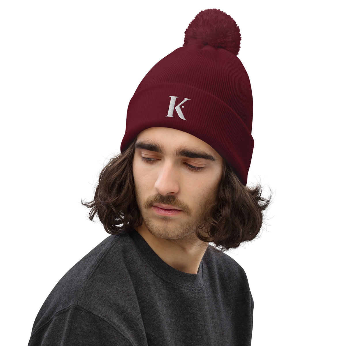 Bonnet Avec Pompon Homme K