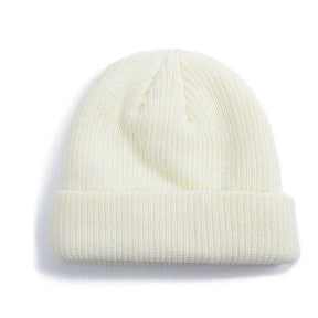 Bonnet Beige Homme - Blanc / Unique