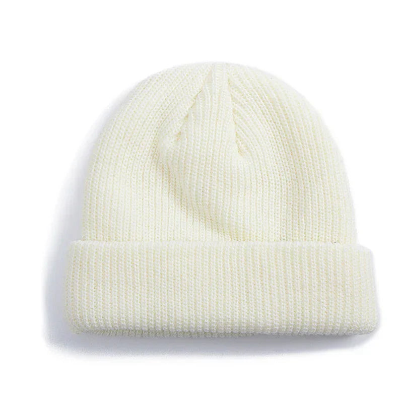 Bonnet Beige Homme - Blanc / Unique