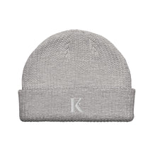 Bonnet Brodé Homme K - Gris / Unique