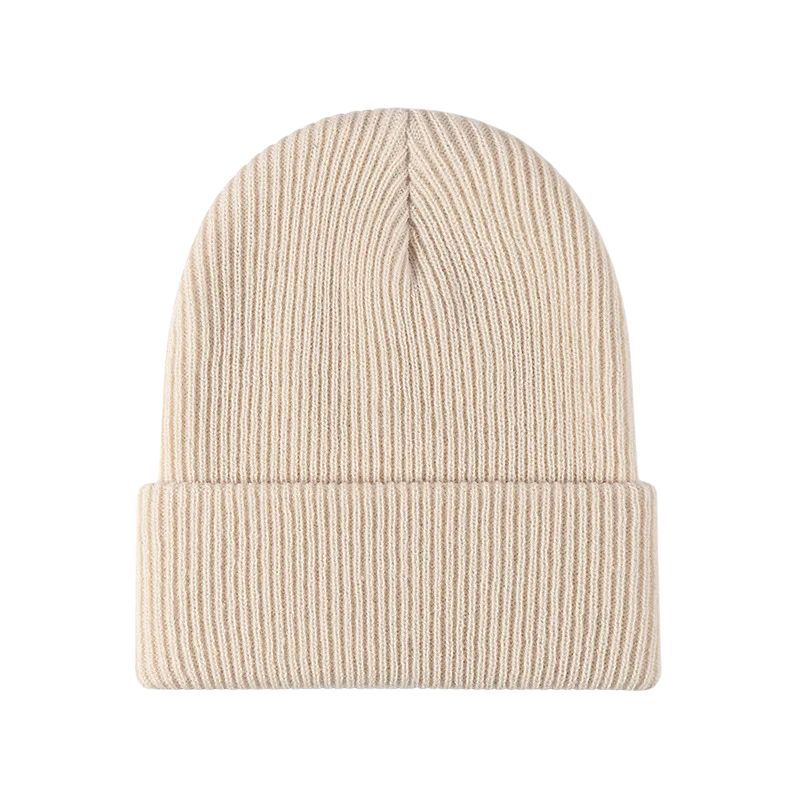 Bonnet Chic Côtelé - Beige / Unique