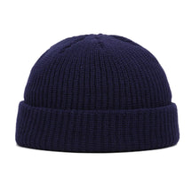 Bonnet Côtelé Femme - Bleu marine / Unique