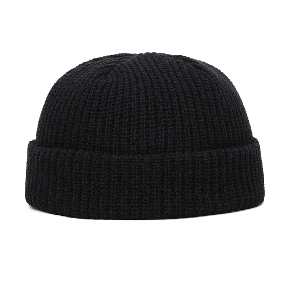 Bonnet Côtelé Femme - Noir / Unique