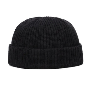 Bonnet Côtelé Femme - Noir / Unique