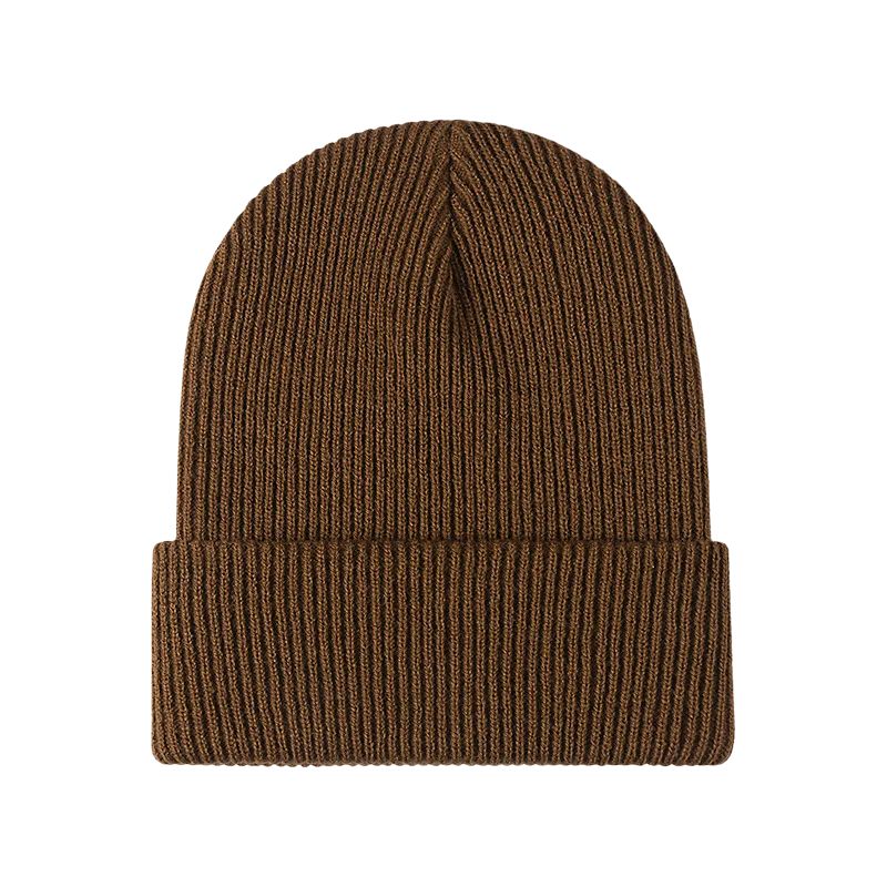 Bonnet côtelé Raw - Marron / Unique