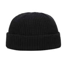 Bonnet d’Hiver Côtelé - Noir / Unique