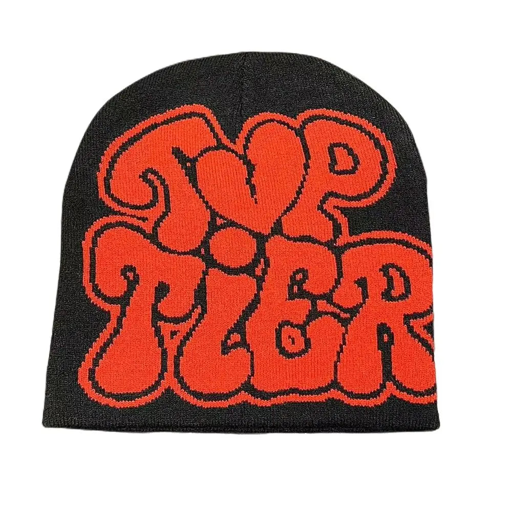 Bonnet Homme Style Y2k - Rouge / Unique