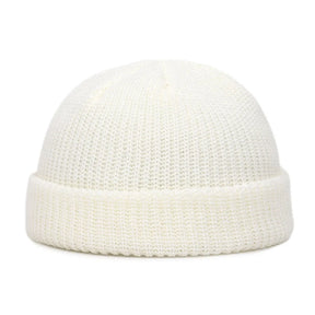Bonnet Noir Homme - Blanc / Unique