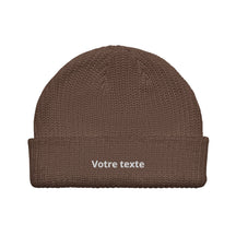 Bonnet Personnalisé Brodé - Marron / Unique