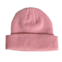 Bonnet tricoté Low - Rose / Unique