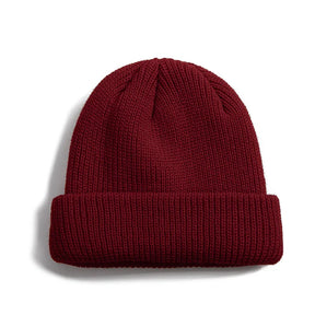 Bonnet tricoté Low - Rouge / Unique