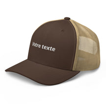 Casquette à Personnaliser Trucker - Marron / Unique