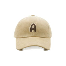 Casquette A Velours - Beige / Unique