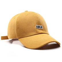 Casquette Able Broderie - Jaune / Unique