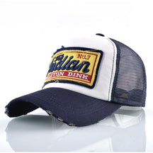 Casquette Américaine Trucker Indian - Bleu-marine / Unique