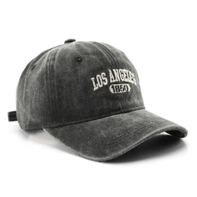 Casquette Américaine Vintage - Noir / Unique