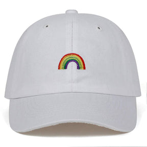 Casquette Arc en Ciel - Blanc / Unique