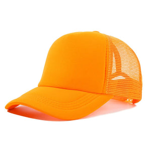 Casquette Avec Filet - Orange / Unique