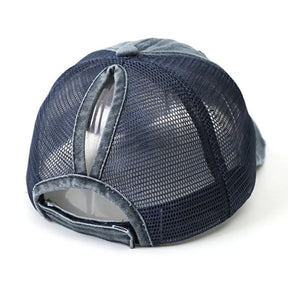 Casquette avec Trou Pour Femme