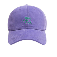Casquette Baseball Brodée - Violet / Unique