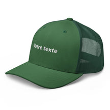 Casquette Baseball Personnalisée Brodée - Vert / Unique