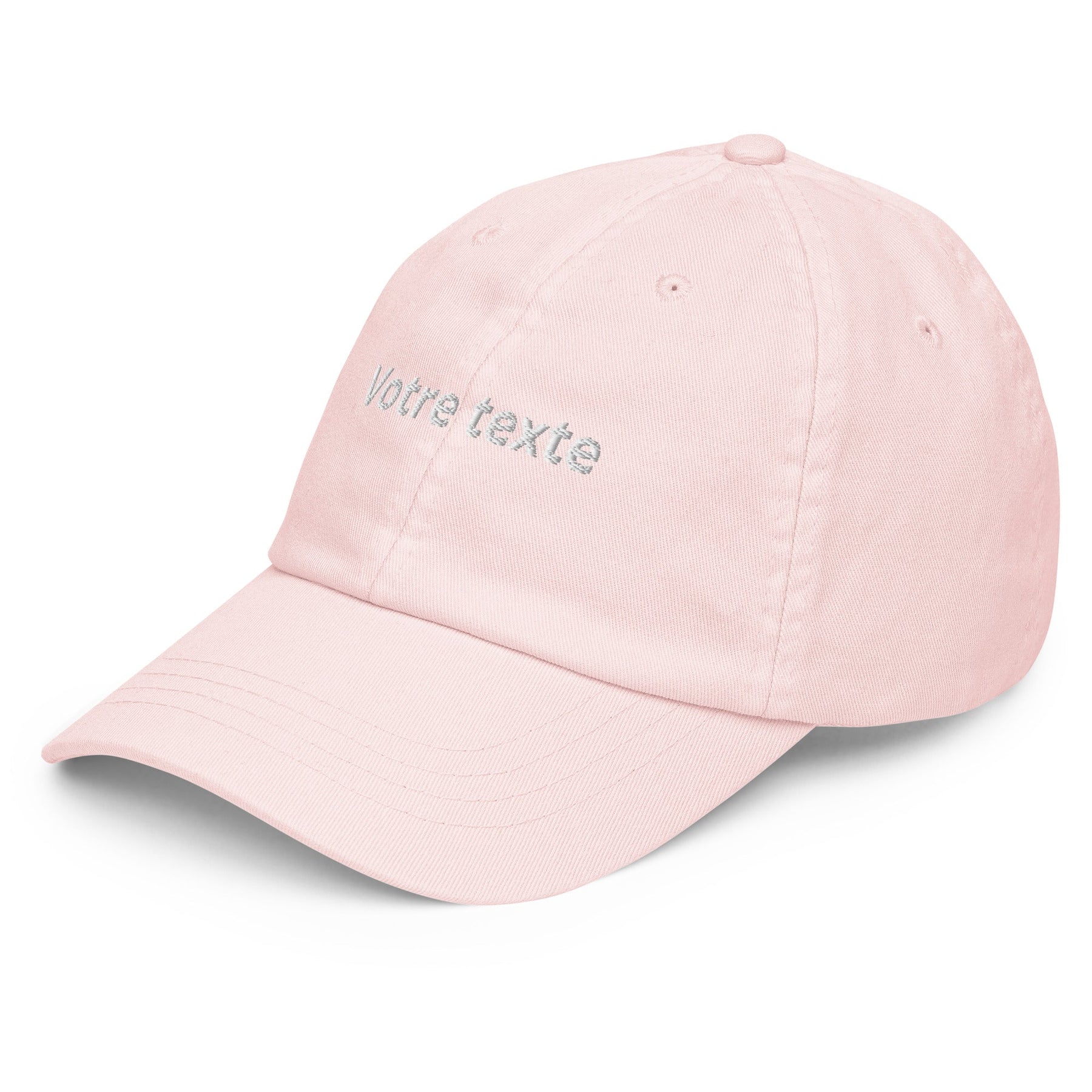 Casquette Baseball Personnalisée - Rose Pastel / Unique